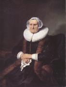 Ferdinand bol Portrait of Elisabeth Facobsdr.Bas (mk33) oil on canvas